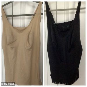 Shapewear camisole, bundle of 2 plus size.-2X